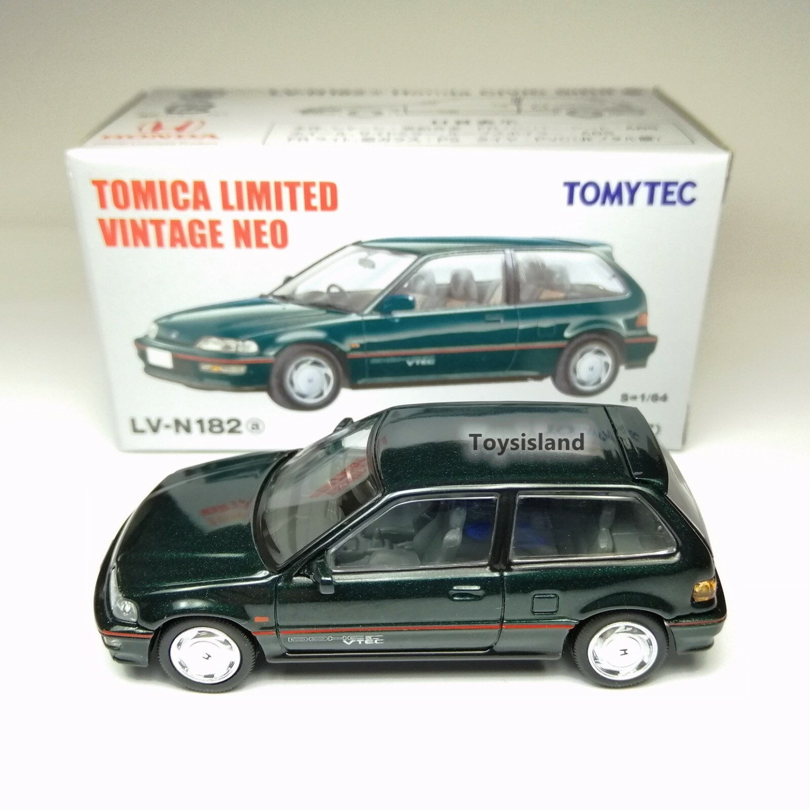 Tomica Limited Vintage NEO LV-N182a Honda Civic SiR-II 89' 1 Tomica Limited Vintage NEO LV-N182a Honda Civic SiR-II 89' 1