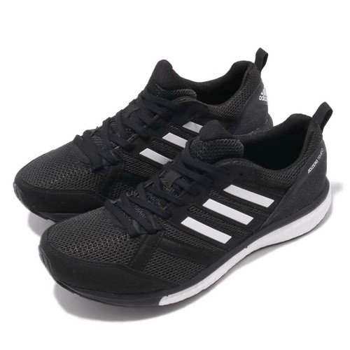 Adidas Adizero Tempo 9 W Black White BOOST Женские кроссовки B37426