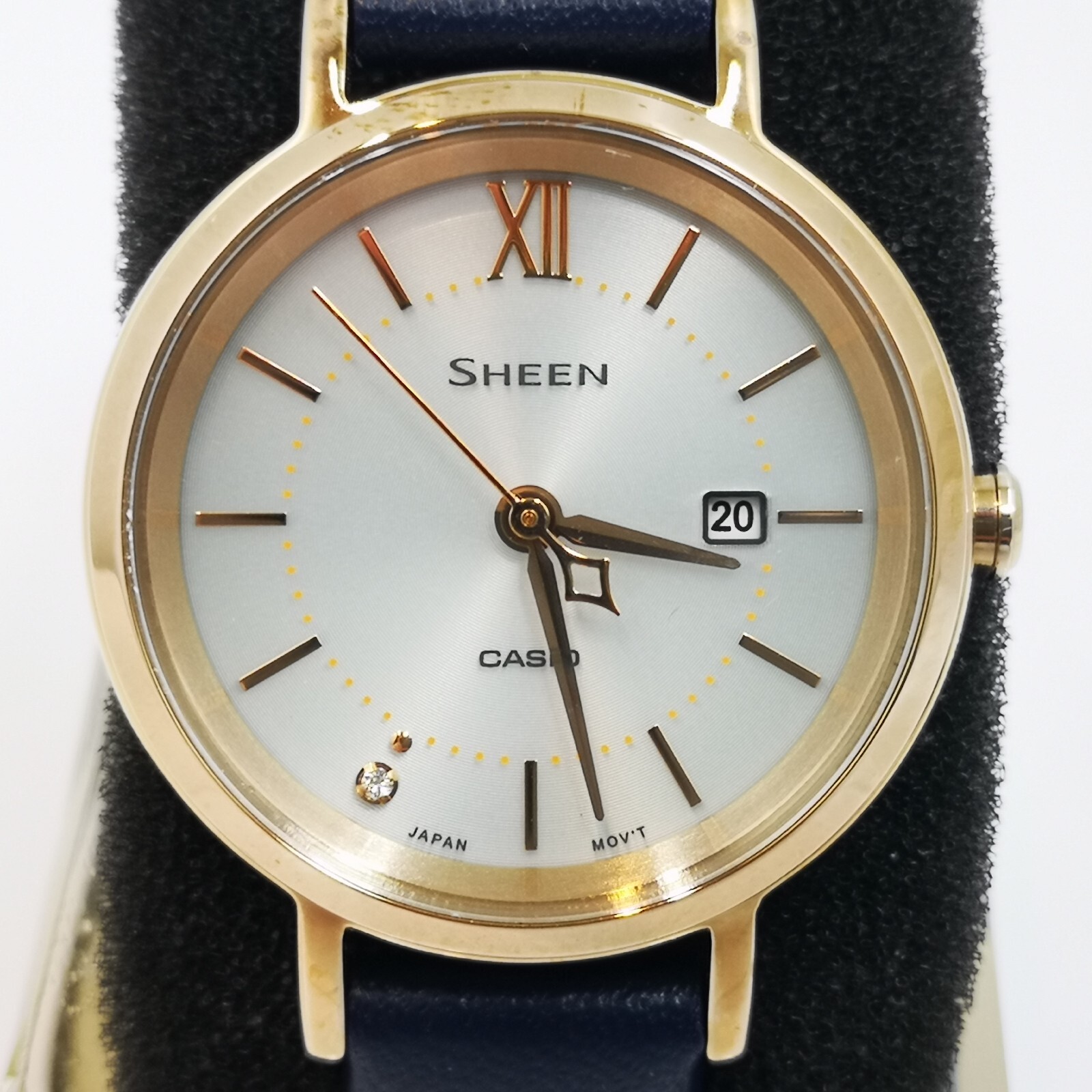 CASIO SHEEN SHS-D300CGL-7BJF Silver Solar Sapphire Women's CASIO SHEEN SHS-D300CGL-7BJF Silver Solar Sapphire Women's