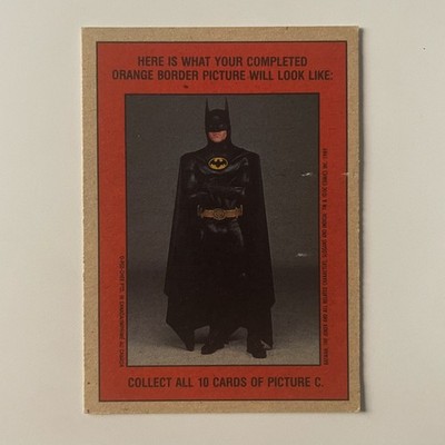 1989 O-Pee-Chee Batman Movie #307 Joker Short Print