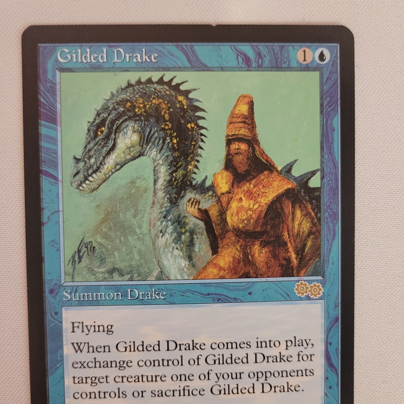 【お買い得！】 美品 MTG 金粉ドレイク Gilded Drake