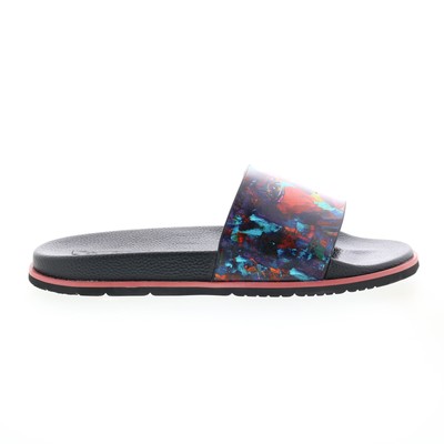 Robert Graham Captree RG5629F Мужские черные синтетические шлепанцы-сандалии Обувь 12