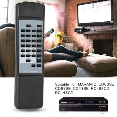 Replacement CD TV Audio System Remote Control For MARANTZ CD63SE CD67SE CD48SE