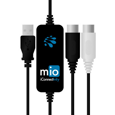 IConnectivity MIO 1 in 1 out MIDI to USB Interface FreeShip