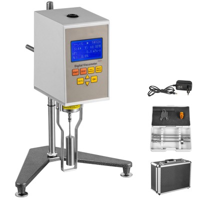 viscometer rotary digital meter viscosity machine 5s spindle tester selection rotor ndj vevor lcd