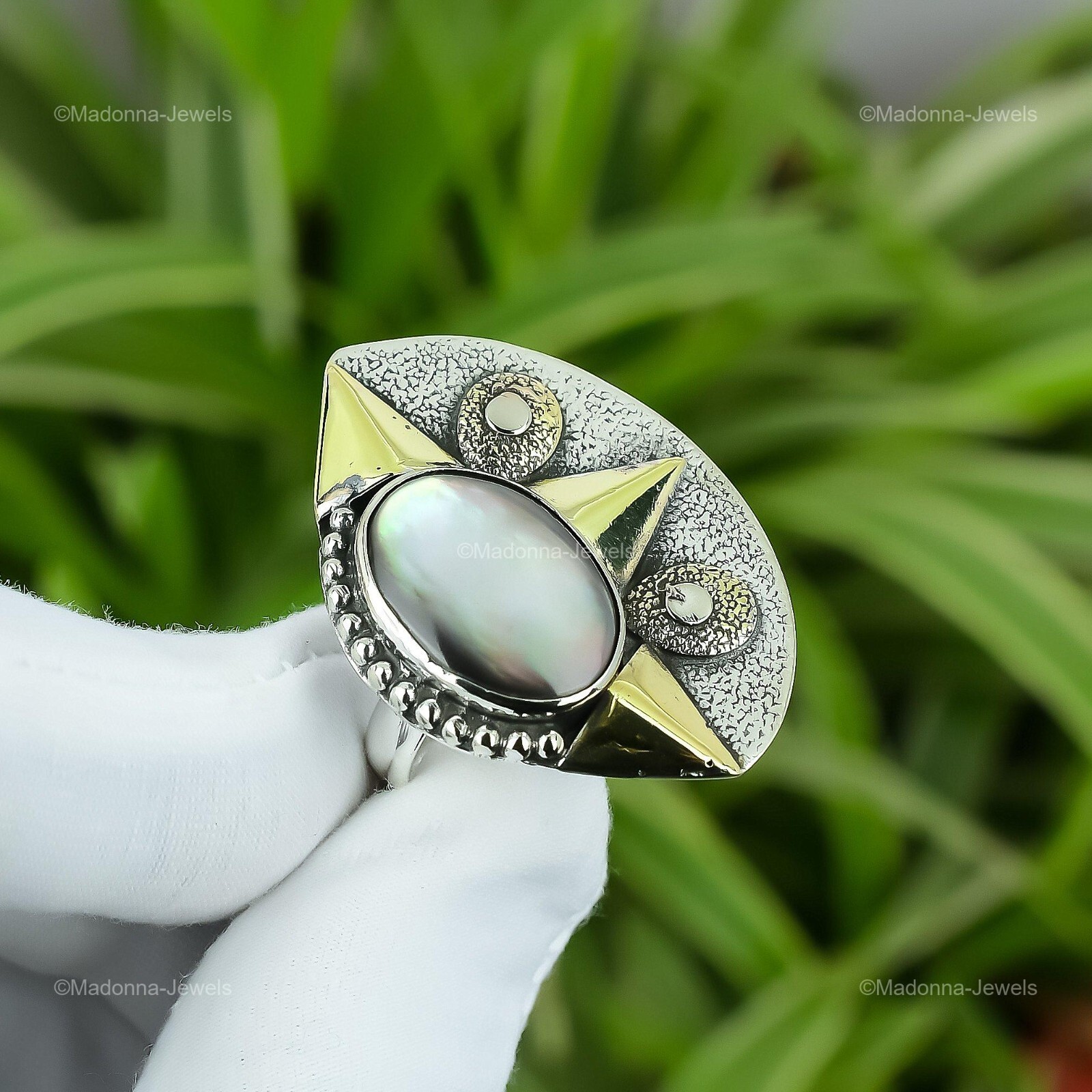 ナバホ族 LENA PLATERO STERLING SILVER RING ナバホ族 LENA PLATERO STERLING SILVER RING