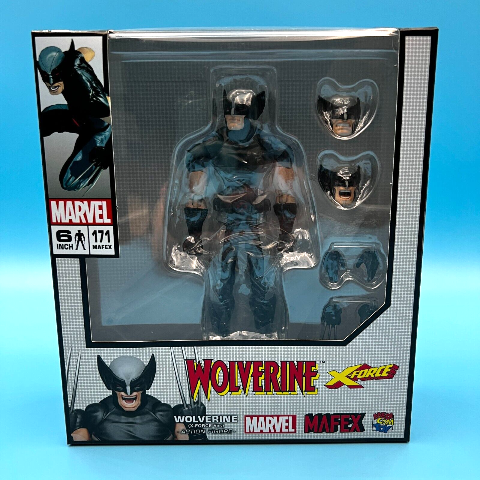 MAFEX No.171 X-MEN WOLVERINE X-Force Ver. Medicom Toy Action MAFEX No.171 X-MEN WOLVERINE X-Force Ver. Medicom Toy Action