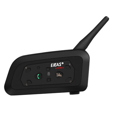 EJEAS V6 Pro 1200M Motorcycle Helmet Intercom Headset For Referee 6 Us