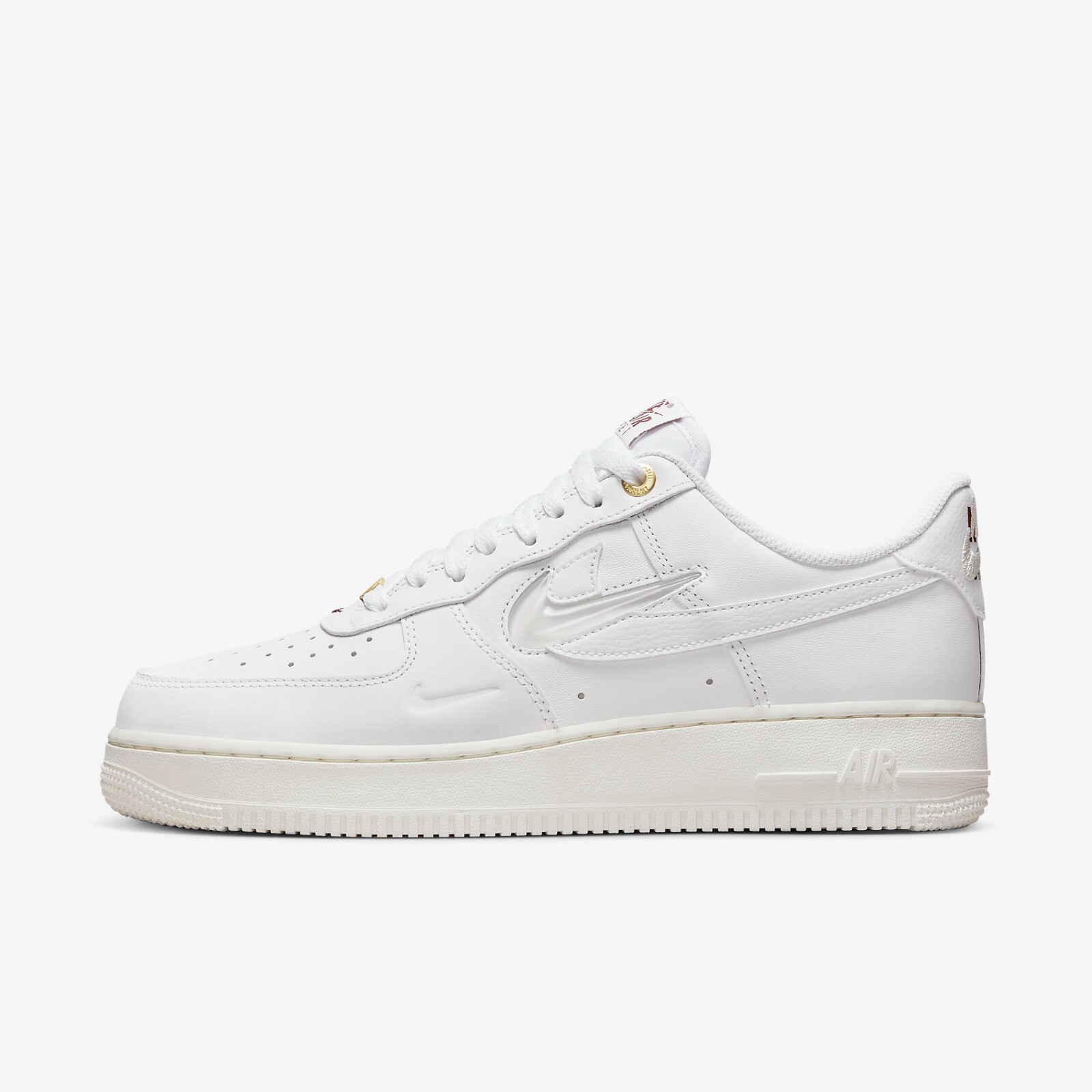 

Кроссовки Nike Air Force 1 07 LV8 Join Forces Sail DQ7664-100, White/sail/team red/white, Nike Air Force 1