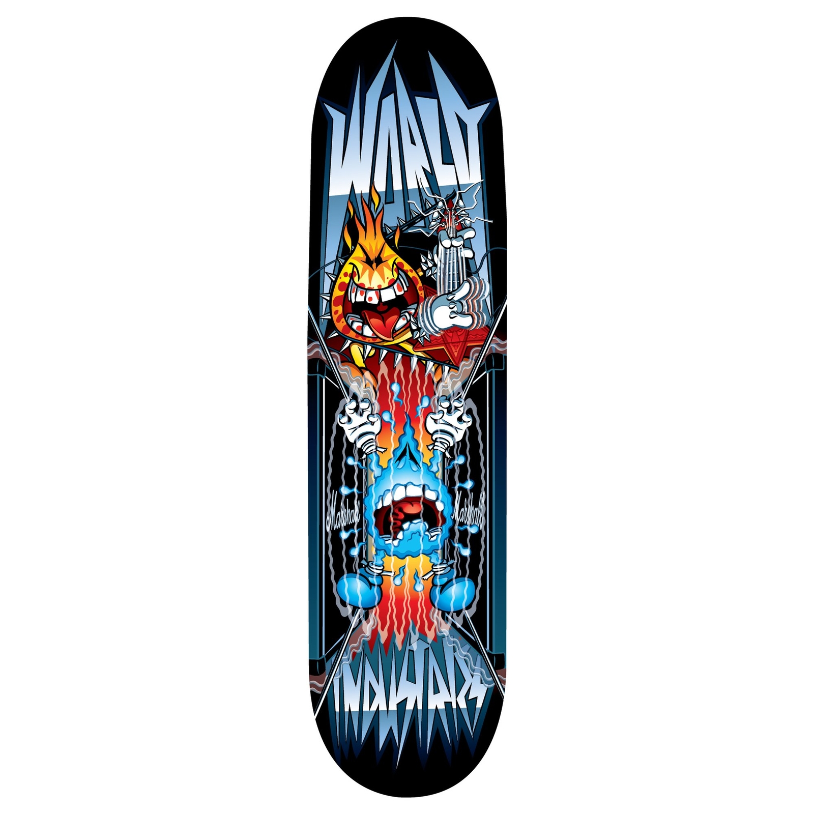 World Industries Heavy Metal Flameboy Wet Willy 8.5 Skateboard
