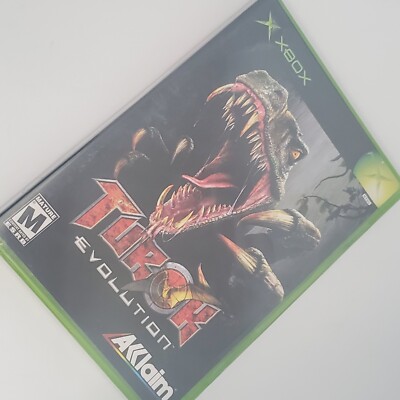 Turok Evolution Microsoft Xbox 2002 Factory New and Sealed Shelf Wear 
