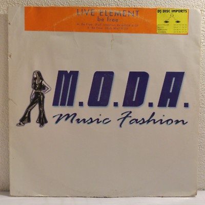 Live Element - Be Free (Vinyl 12'', Maxi 33 RPM)