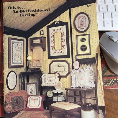 An Old Fashioned Feeling For cross Stitch & Needlepoint Book By Annie Designs