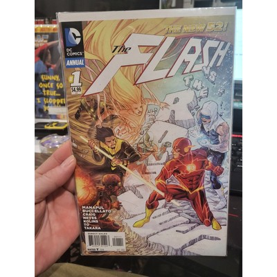 The Flash Annual #1 (Volume 4 2012) Origin of Golden Glider / vs. The Rogues NM
