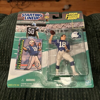 1999 Starting Lineup Peyton Manning Indianapolis Colts Vintage Toy HALL OF FAME!