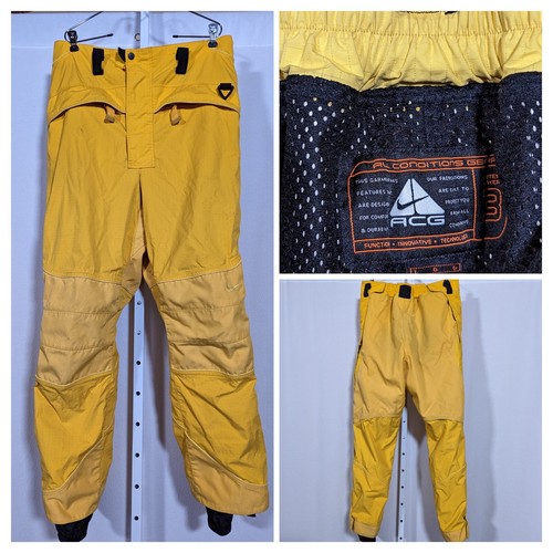 90's NIKE ACG スノーボードパンツ M STORM-FIT y2k Vintage Nike ACG Storm-Fit Ski Pants Outdoor Snowboard Y2k