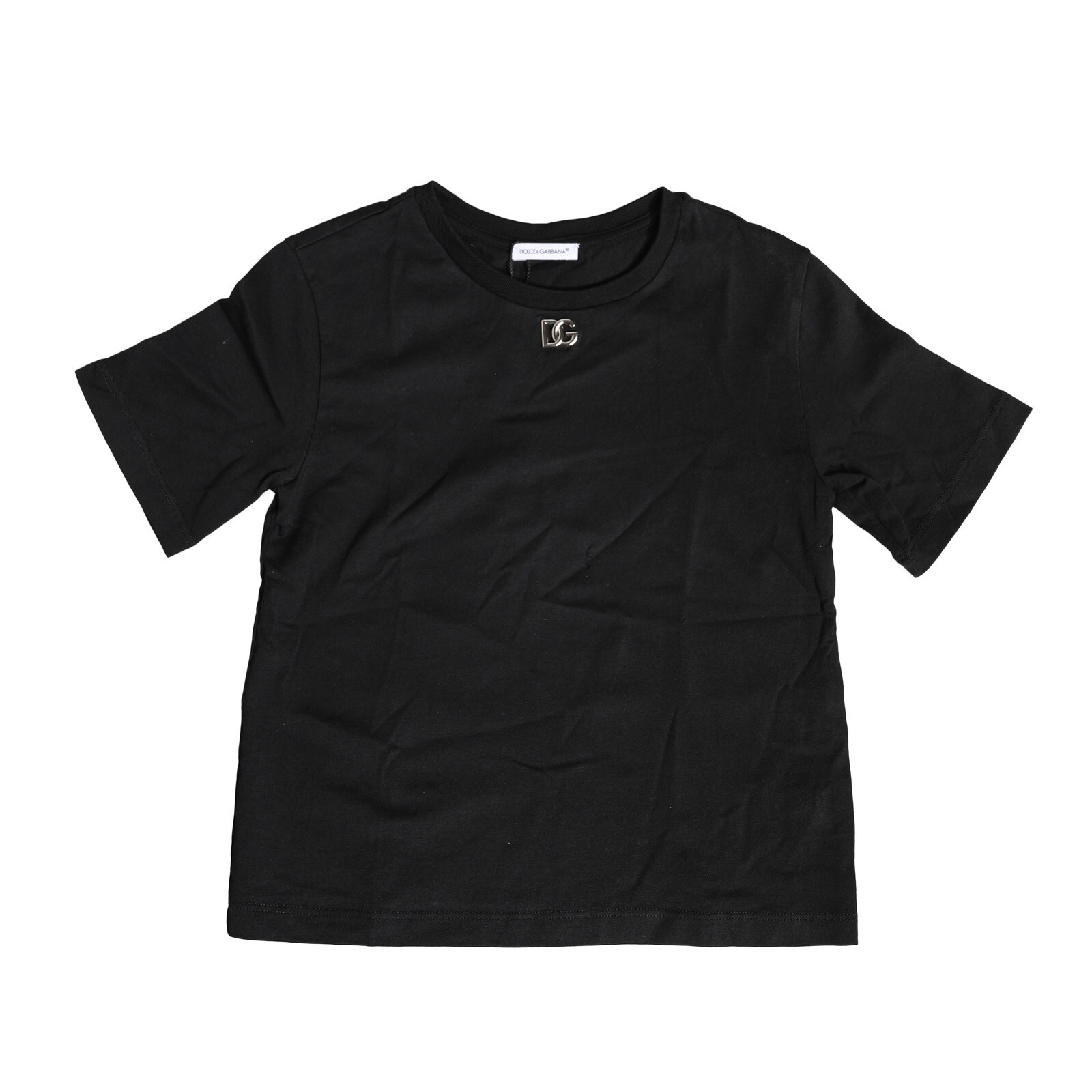 Tシャツ・カットソー DOLCE & GABBANA COTTON T-SHIRT WITH LOGO PLAQUE 26525013_56997250_600.jpg