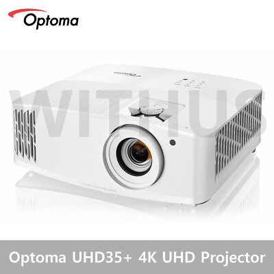 Optoma UHD35+ 4K UHD Home Theater Projector 4000 ANSI 300'' DLP 4K UHD - Tracking