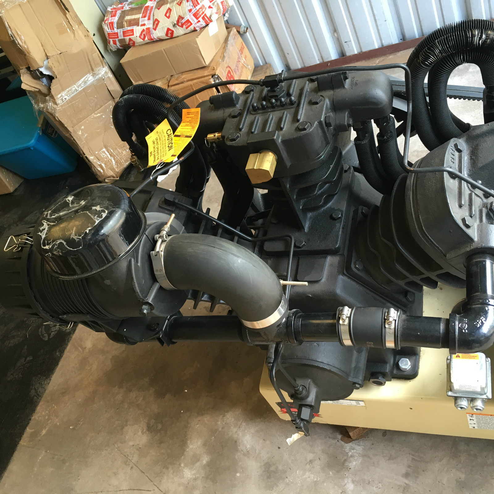 Ingersoll Rand 2000E25-FP 25-HP Two-Stage 3 Cylinder Air Compressor CFM 82 NEW!