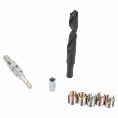 BaerFix Imperial UNC 3/8 x 16 Self Tapping Damaged Thread Repair Kit Inserts