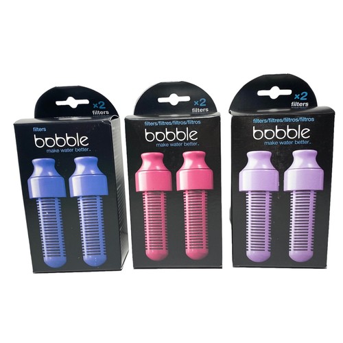 S 2-pack Blue Pink Purple 6 Total - New Sealed