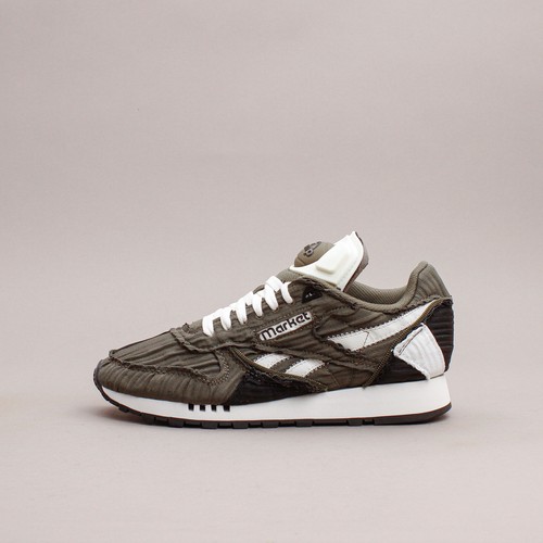Reebok Classic x MARKET Leather Pump Army Green Limited New