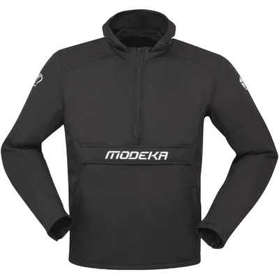 Modeka Herren Motorrad Jacke Braker Gr. 3XL Softshell Jacke mit Kapuze