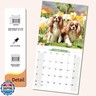 2025-2026 Wall Calendar Cavalier King Charles Spaniel Planner Calendar, Hangable Monthly Wall Calendar with Large Blocks for Organizing and Planning, Academic Schedule, Home, Office and family, Thick and Sturdy Paper (12