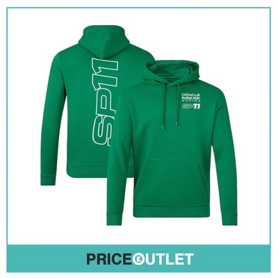 ORACLE RED BULL RACING UNISEX DRIVER SERGIO PEREZ HOODIE - GREEN - 3XL