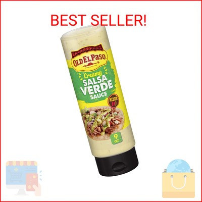 Old El Paso Taco Sauce - Creamy Salsa Verde, 9 oz.