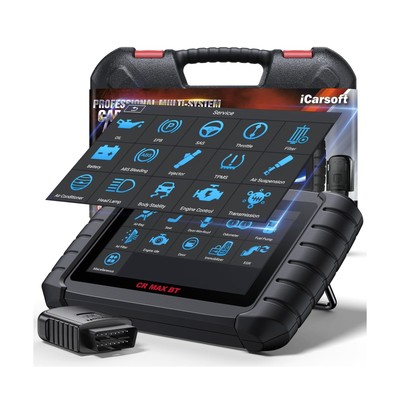 iCarsoft CR Max BT (Enhance Version) Bluetooth Bidirectional Scan Tool, All S...
