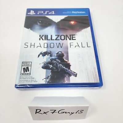 Killzone Shadow Fall [ First Print Blue Case ] (PS4) NEW, Sealed CIB