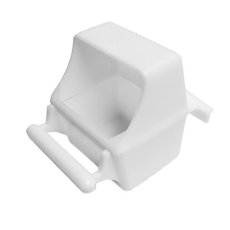 1pc PP Bird Cage Cup, Parrot Slot Feeder, Bird Food Bowl for Parakeet