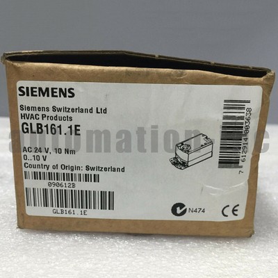 Brand New Siemens GLB161.1E Damper actuator 24V 10NM Free Shipping #AC