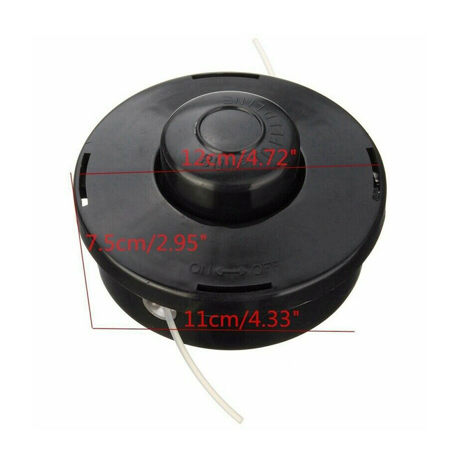 Replacement Petrol Trimmer Head Strimmer Bump Feed Line Spool Brush Cutter Gras