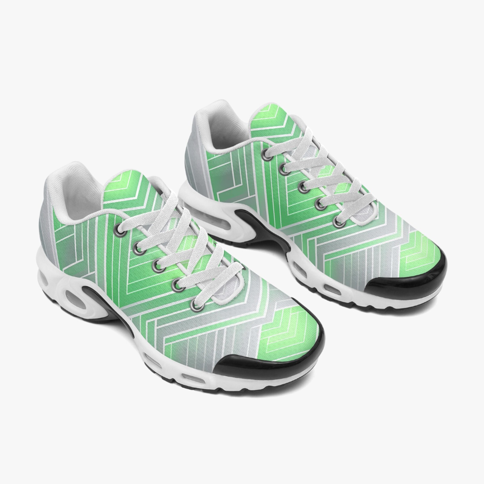 Men's Mesh Knit Tennis Shoes Athletic Running Shoes Neon