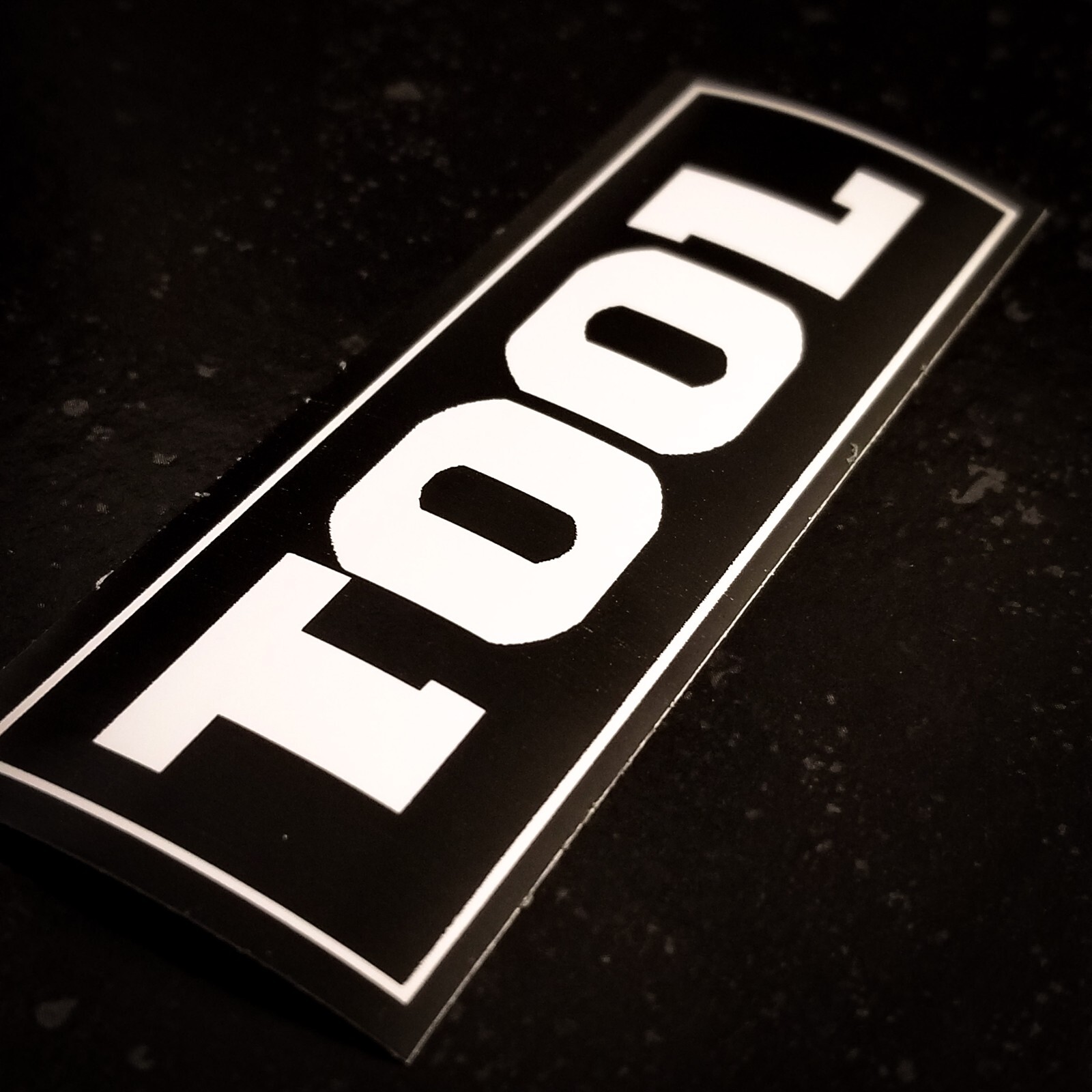 Tool Old Logo 5 x 1" Waterproof Vinyl Sticker Decal [💪 HQ Durability!] Metal