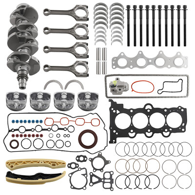 Engine Rebuild Kit - Crankshaft Con Rods Gasket Kit FIT HYUNDAI KIA 1.6L