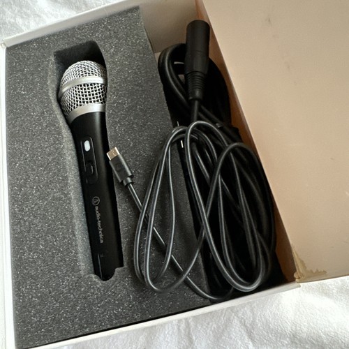 Audio-Technica ATR2100x-USB Cardioid Dynamic Microphone USB and XLR USED