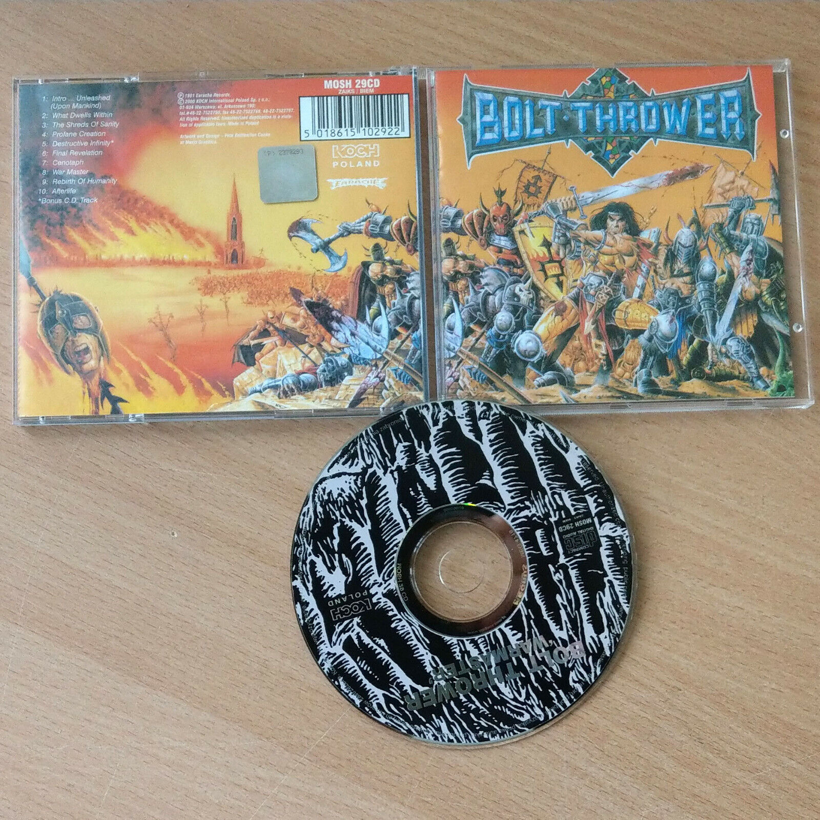BOLT THROWER – War Master (Audio CD) Rare Version | eBay BOLT THROWER – War Master (Audio CD) Rare Version | eBay