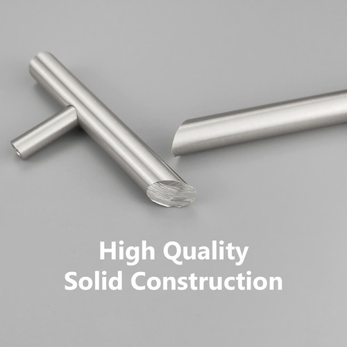 Solid Oil Rubbed Bronze Kitchen Cabinet Handles Drawer Pull Knob Stainless Steel