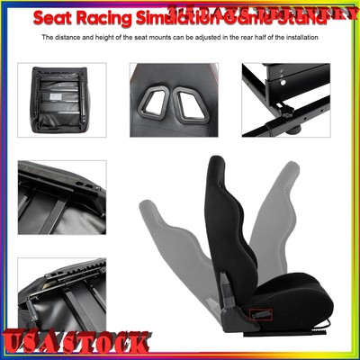 Seat Racing Simulation Game Stand for Fanatec Thrustmaster T300RS TX F458 T500RS