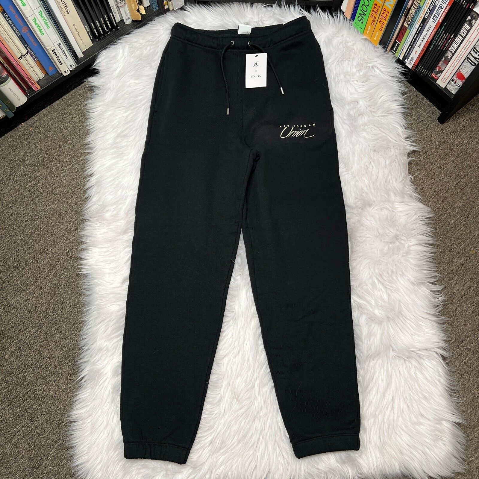 NIKE AIR JORDAN X UNION SWEATPANTS JOGGERS BLACK | eBay NIKE AIR JORDAN X UNION SWEATPANTS JOGGERS BLACK | eBay