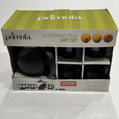 S Gift Set Black 40oz Teapot & 11oz Mugs