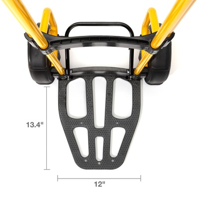 Stanley 400 lb. Capacity Heavy-Duty Solid Wheel Folding Hand Truck, SXWT-FT591