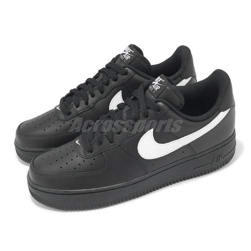 Nike Air Force 1 ブラック　スニーカー　23.5 Nike Air Force 1 07 AF1 2023 Black White Men Unisex Casual