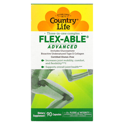 Комплекс «Три в одном», Flex-Able Advanced, 90 капсул