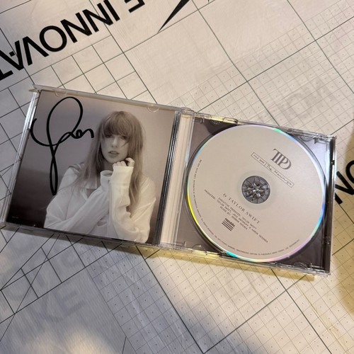 Taylor swift The Tortured Poets Department CD & Hand Signed