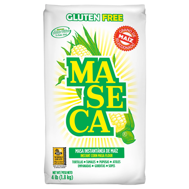 Gluten Free Instant Corn Masa Flour 4 Lb