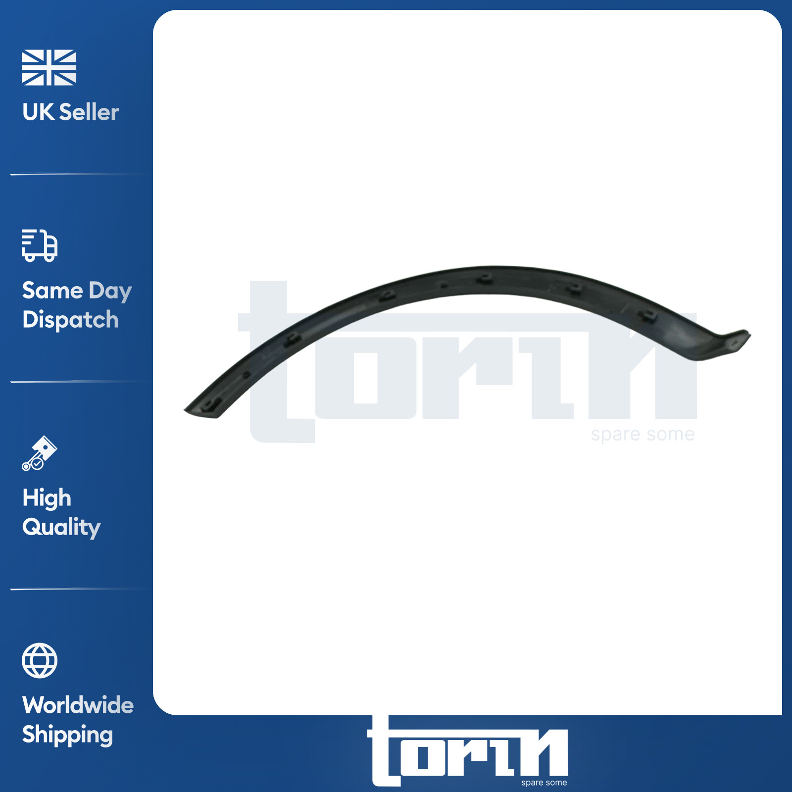 Fits Vauxhall Corsa C Combo Front Moulding Wheel Arch Trim Right Side 172437